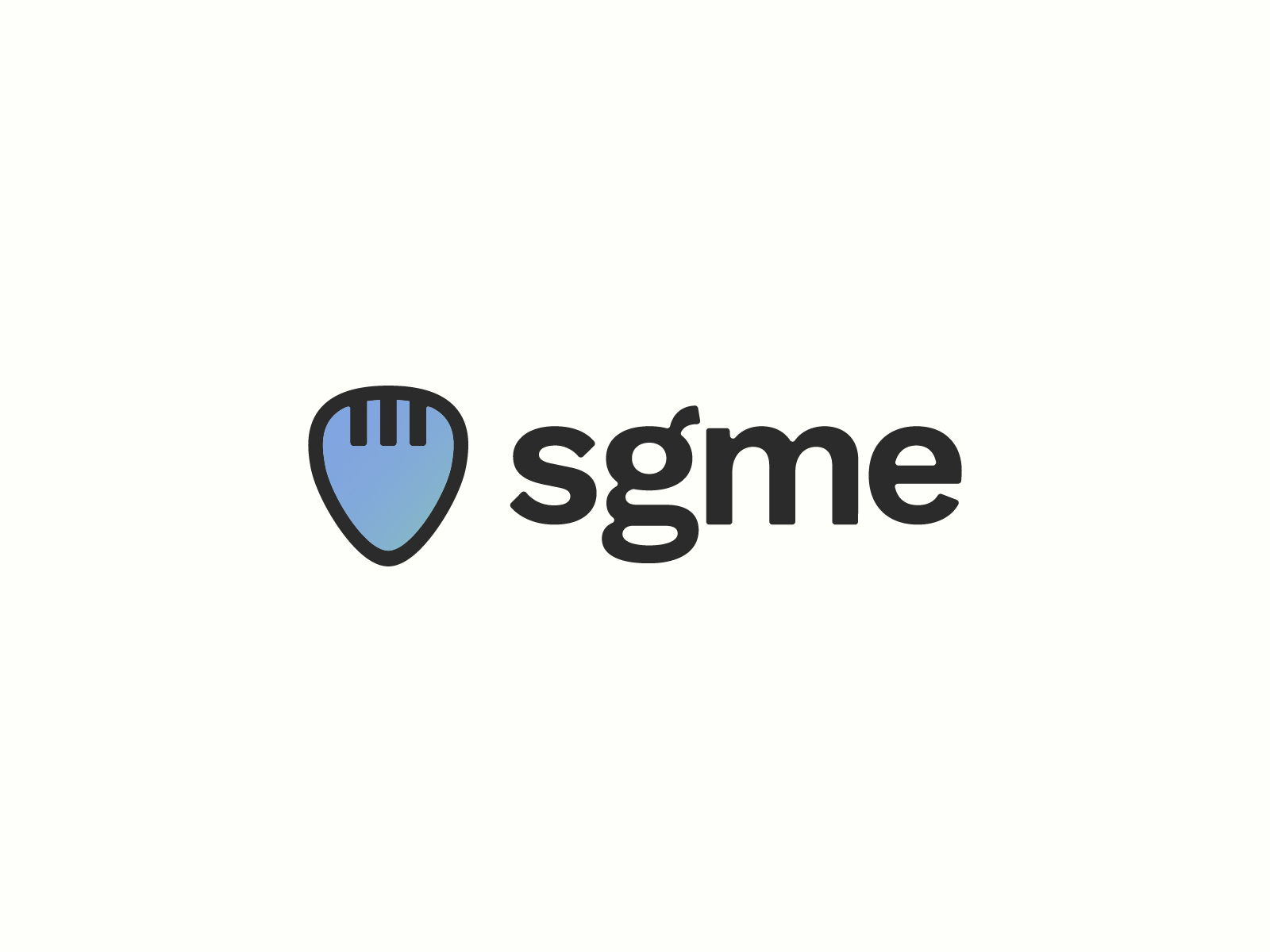 SGME Logo - A guitar and piano combined