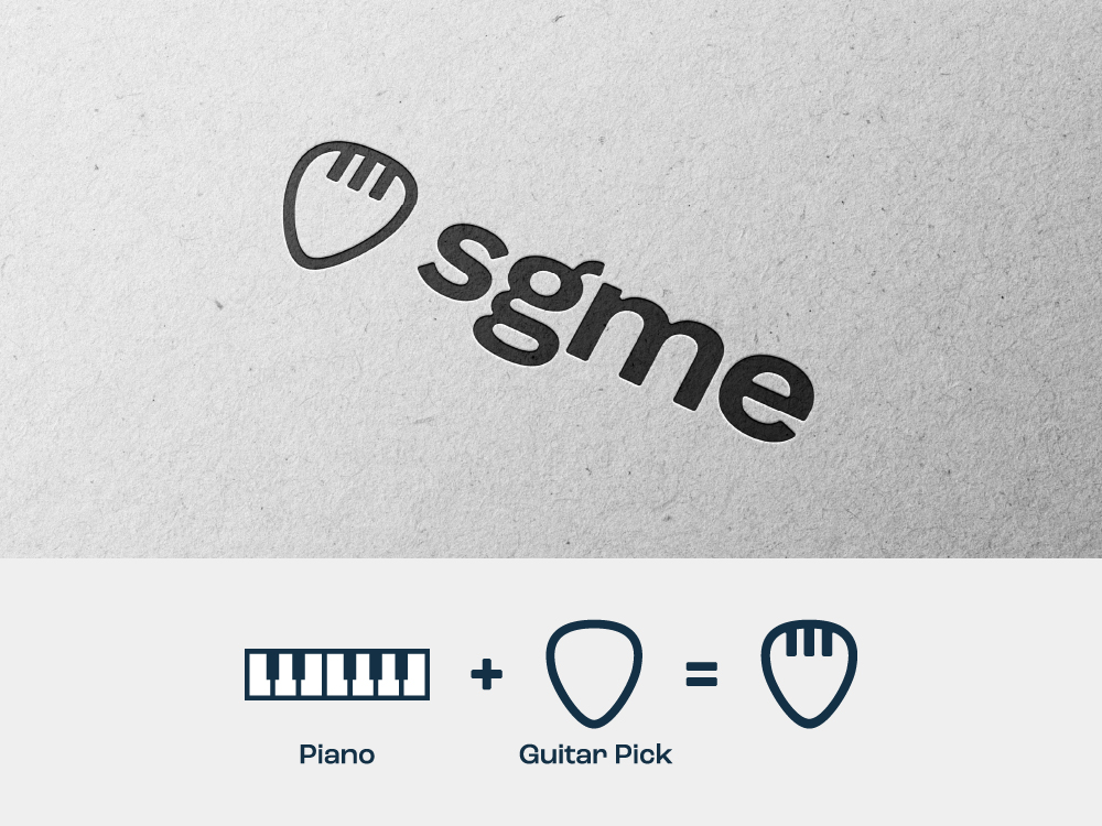 SGME Logo - Paper mockup